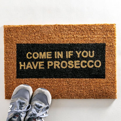 Kokos-Fußmatte Prosecco