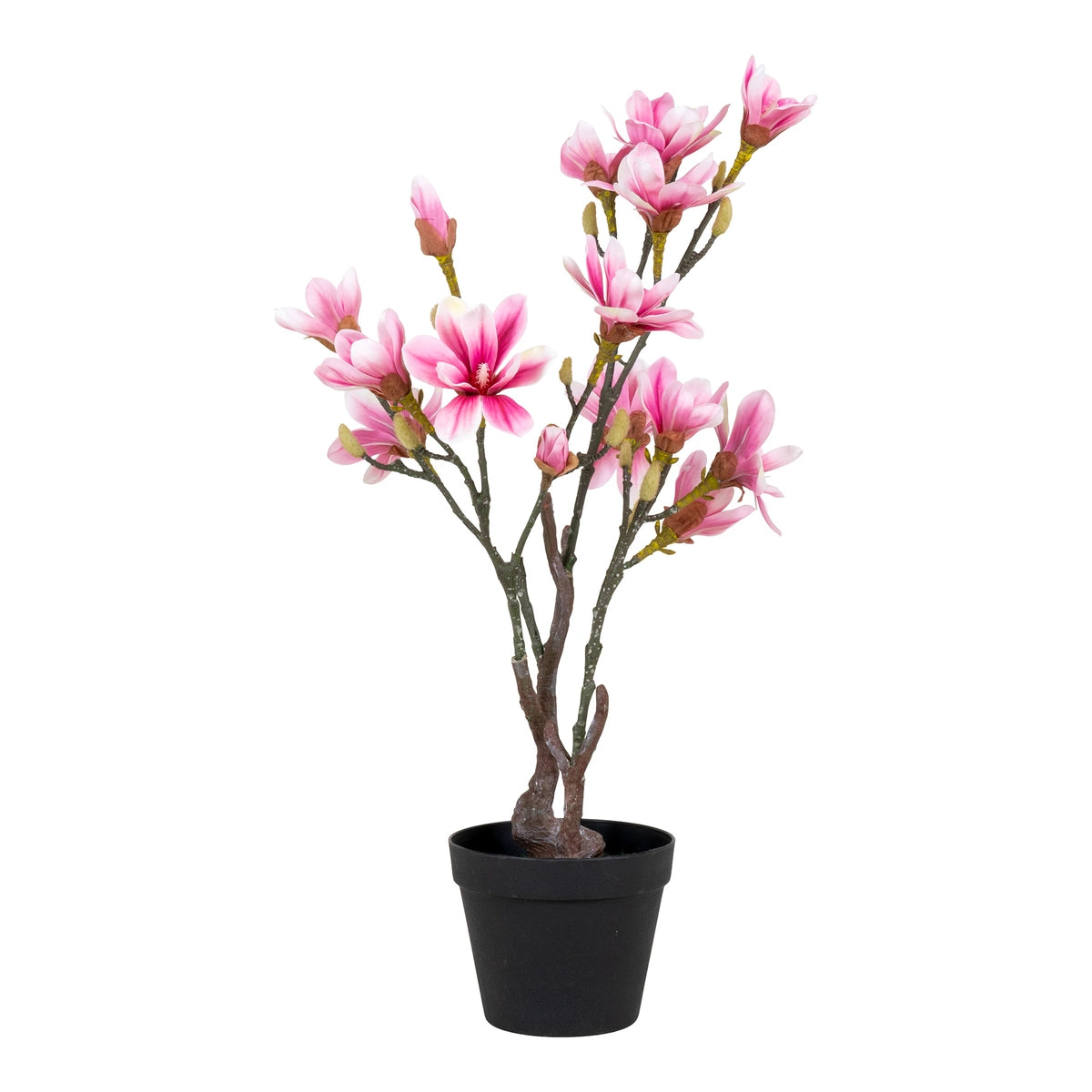 Kunstpflanze Rosa Magnolie