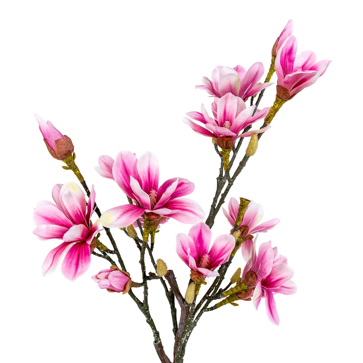 Kunstpflanze Rosa Magnolie